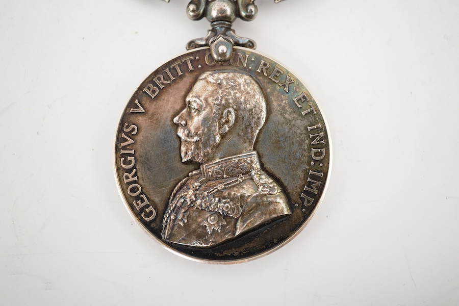 A George V Meritorious Service Medal (MSM), awarded to 37466 A. SJT: J. Ripley. R.E., together with his 1914-15 Star, British War Medal and Victory Medal. Condition - fair to good.
